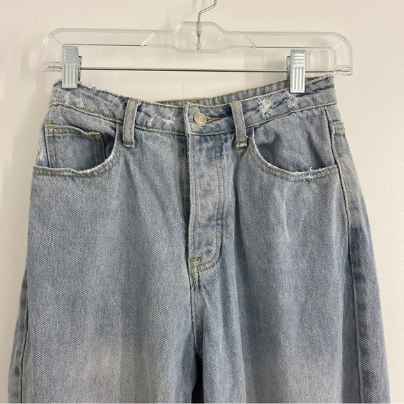 SHEIN Denim - shein light blue jeans